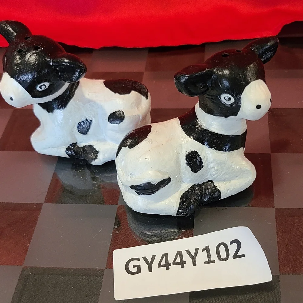 Cow Salt & Pepper Shakers for sale